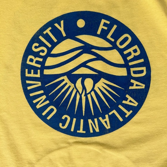 Vintage 80s college radio club short sleeve printed T-shirt, used good condition - Picture 4 of 9